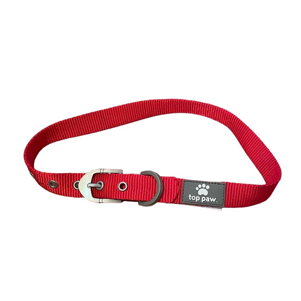 TOP PAW NWOT Red Dog Collar
